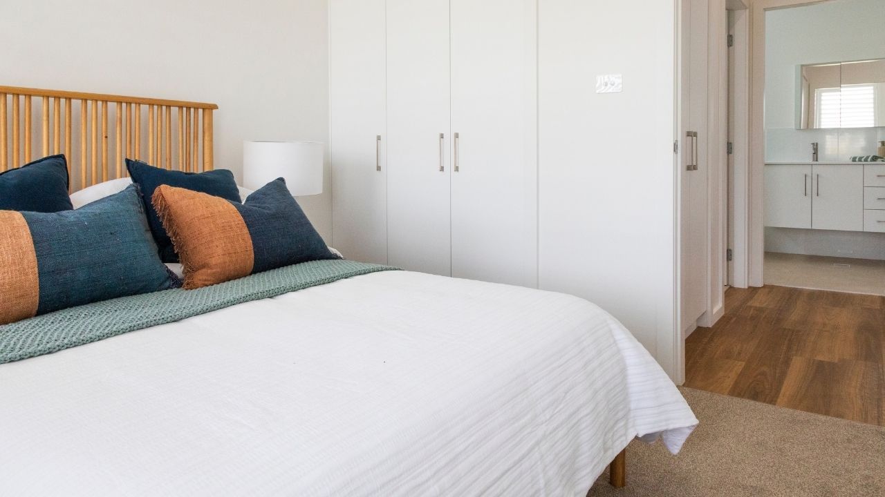 Live, work and relax in The Rowe with two bedrooms and a spacious study. 