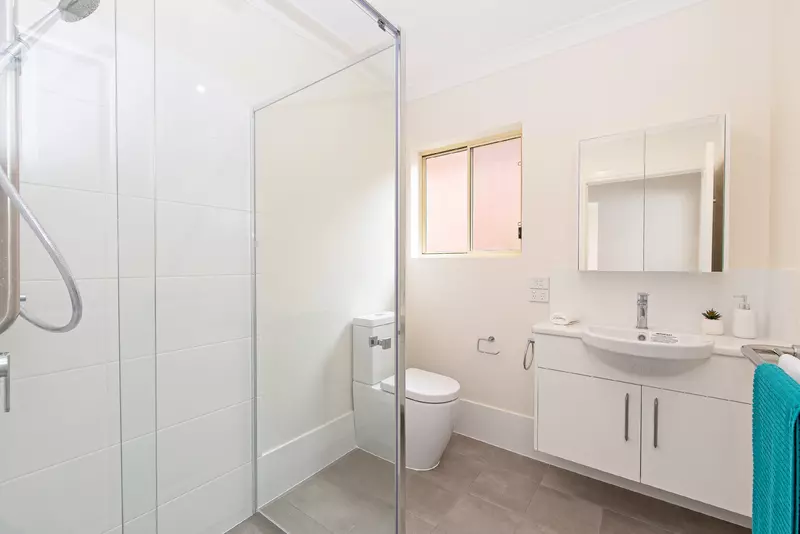 Rarely available 3 bedroom unit with double garage