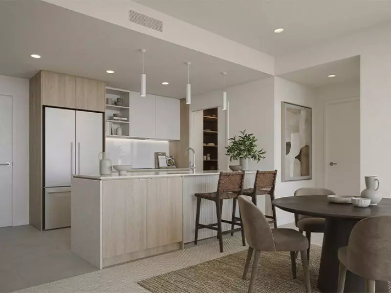 Coveted outlook, effortless living