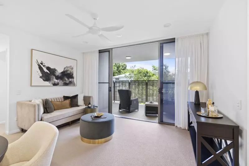 Premium apartment with tree lined outlook