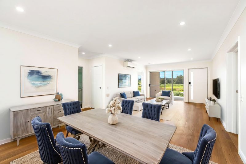 Expansive views of Shortland Waters golf course