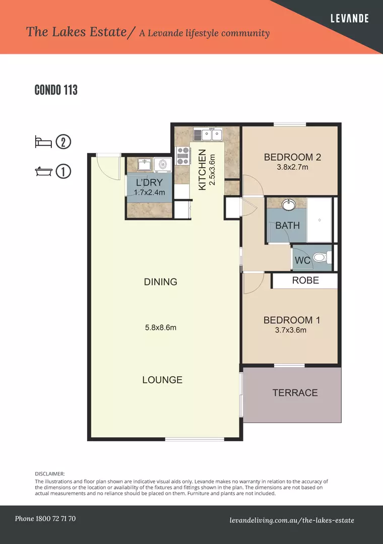 Two Bed Apartments │Enquire for Availability