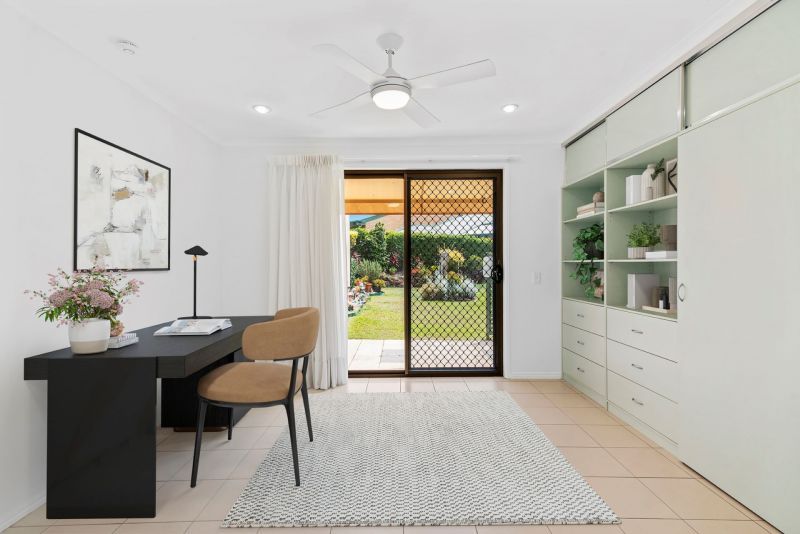 Large two-bedroom plus study villa