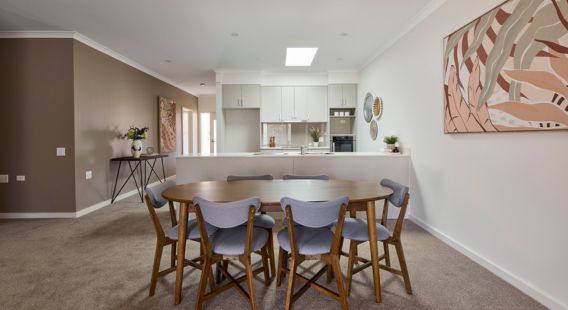 Spacious two-bedroom villa with study and attached garage | Uniting Amala