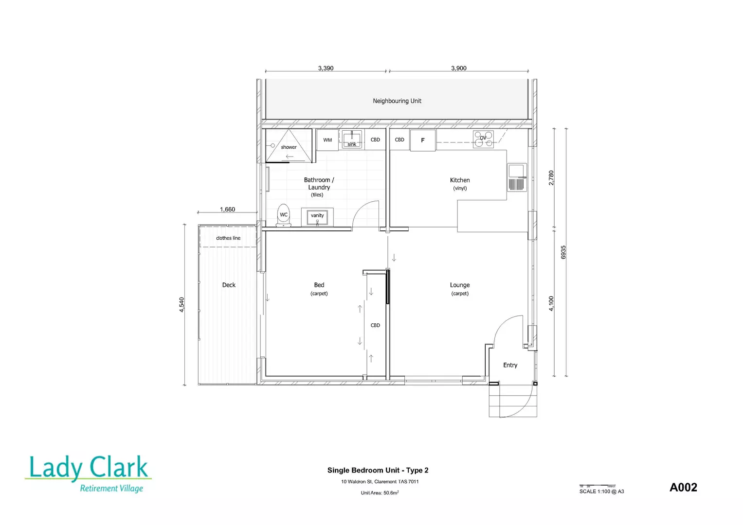 Lady Clark Centre Inc. Retirement Village  
