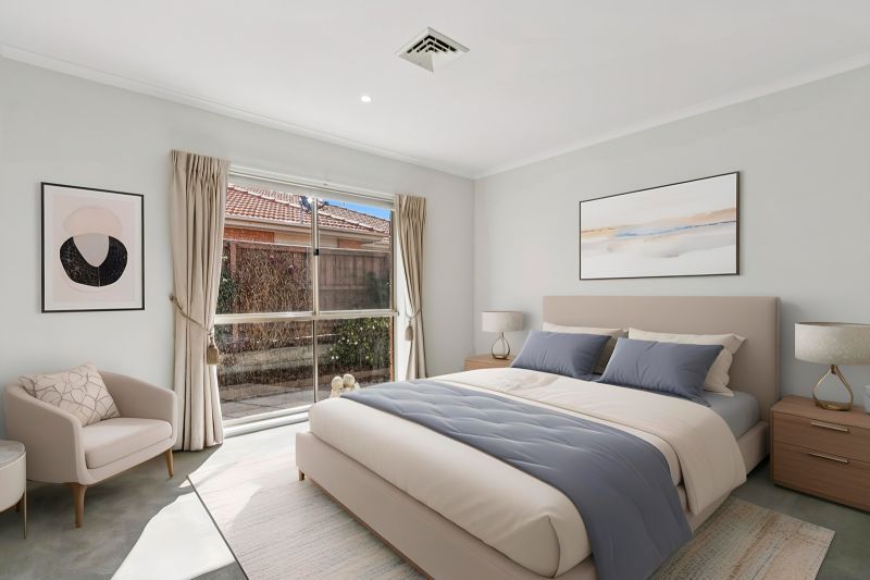 Stylish 2-bed + study villa with large open-plan living area