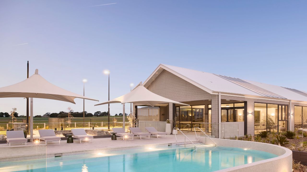 Resort-style living for over 55s in Armstrong Creek. $14.5 Clubhouse now open! 