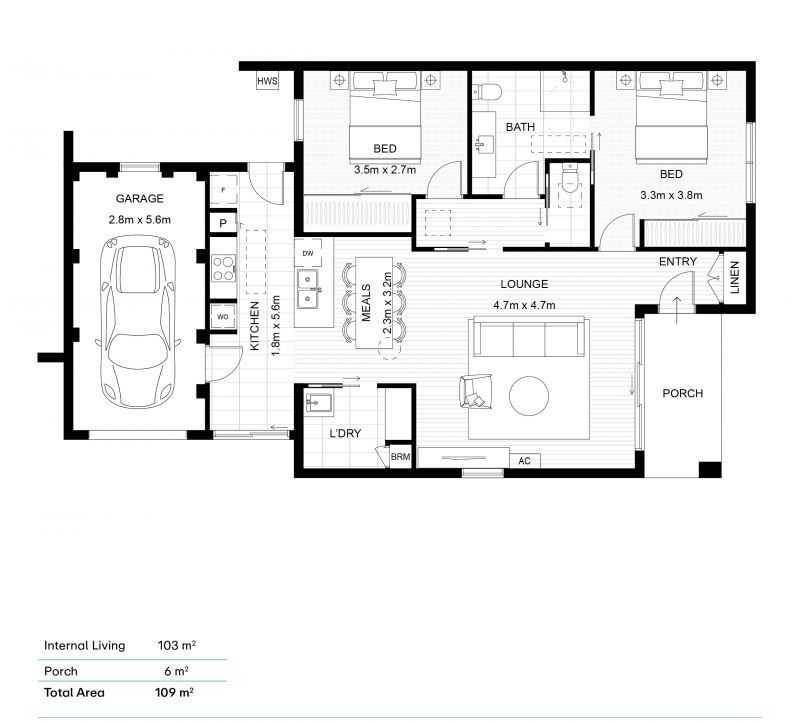 Bright, Spacious and Modern
