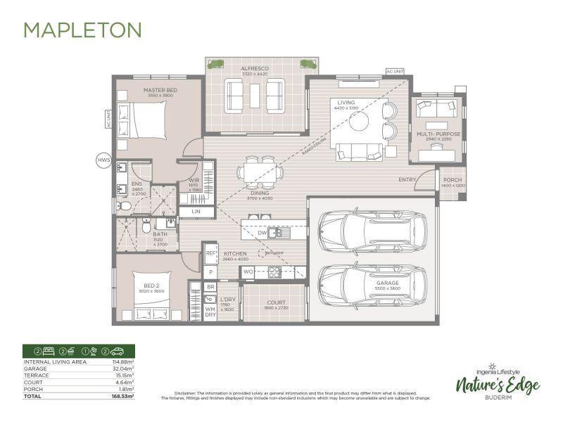 The Mapleton - Move in ready!