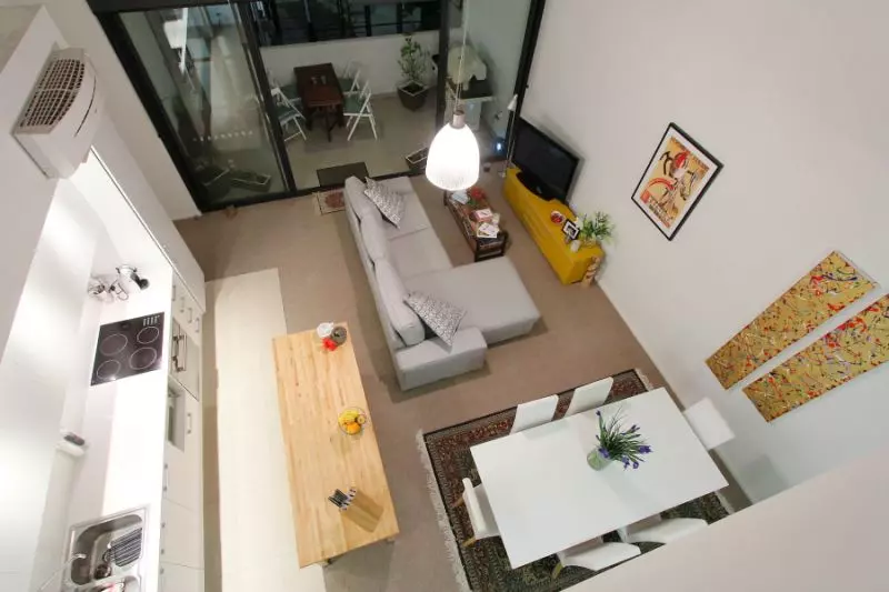 Terrace Loft In Warehouse Development