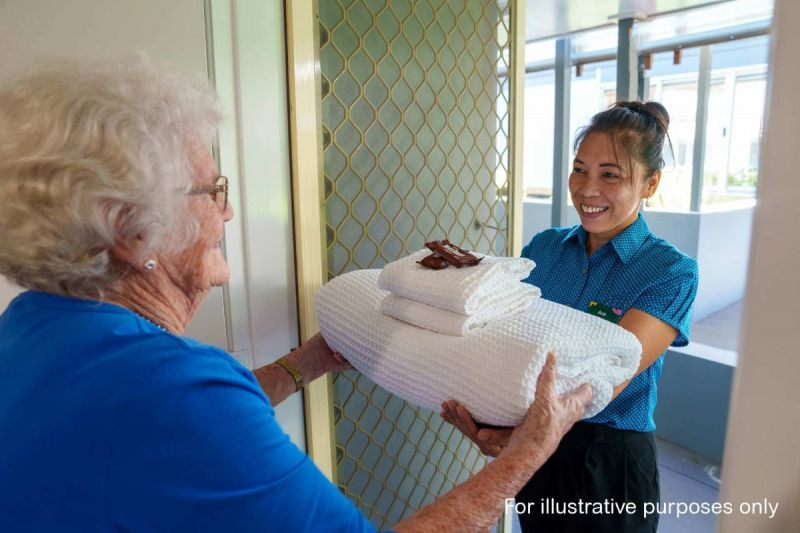 Conveniently located one-bedroom apartment with lovely view