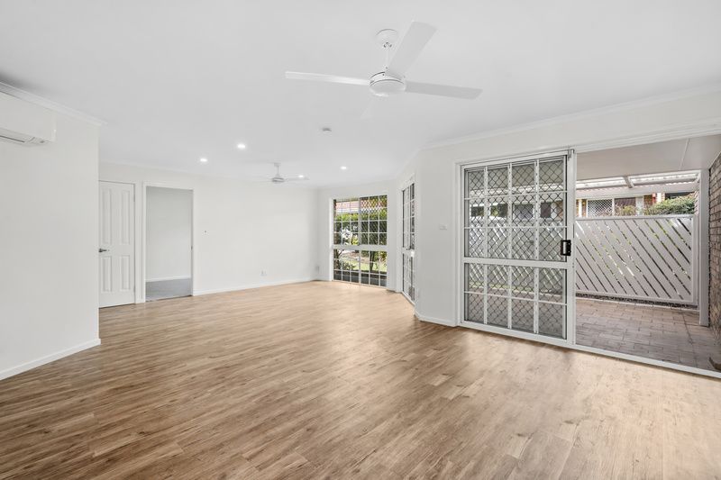 Beautifully refurbished two bedroom, bathroom villas with covered alfresco area.