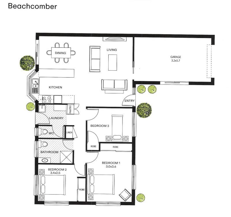 Central Village Living Amongst Beautiful Gardens