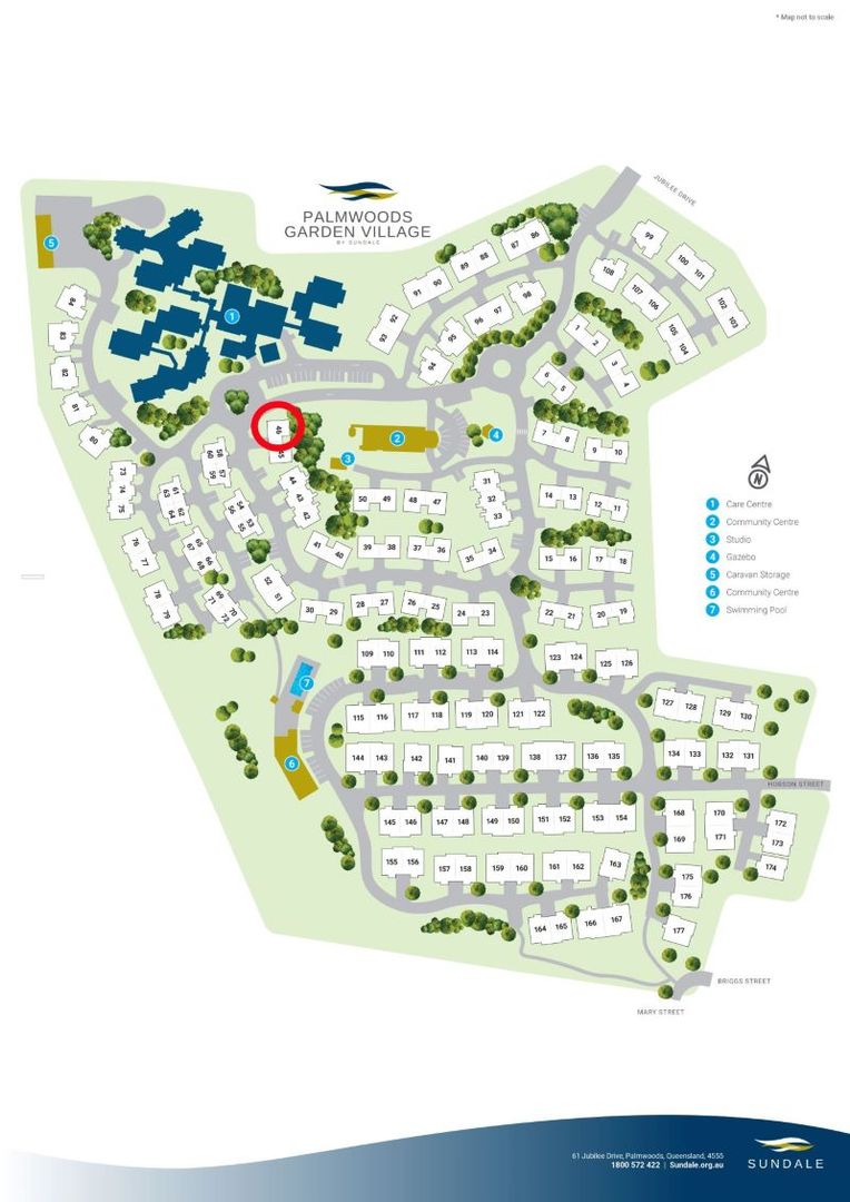 For sunlight enthusiasts! Unit 46 Palmwoods Garden Village