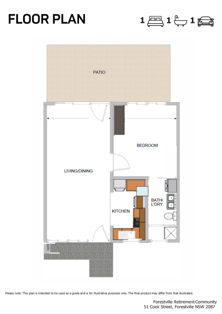 One Bedroom Villa - For Sale $575,000