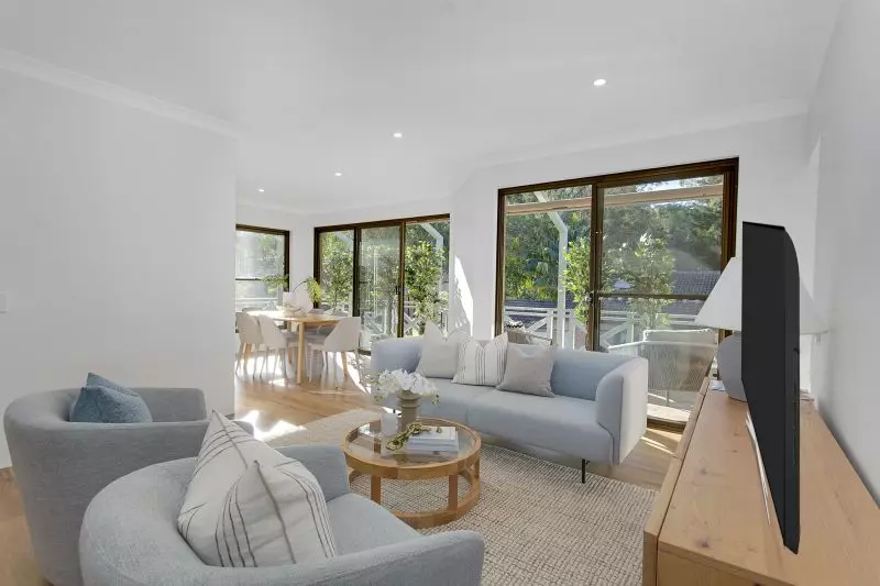 North-facing three-bedroom unit