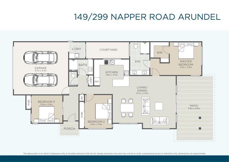 Vibrant, Contemporary Living!