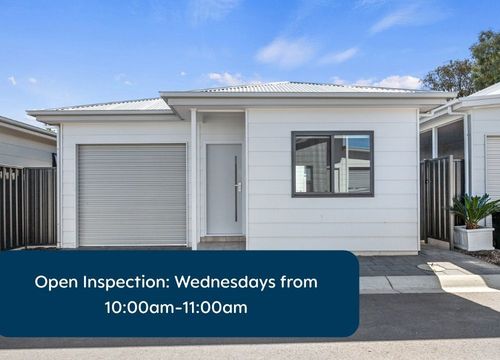 Modern 2 bed home and double carport
