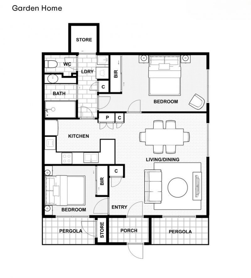 Courtyard Charm in Village Heart