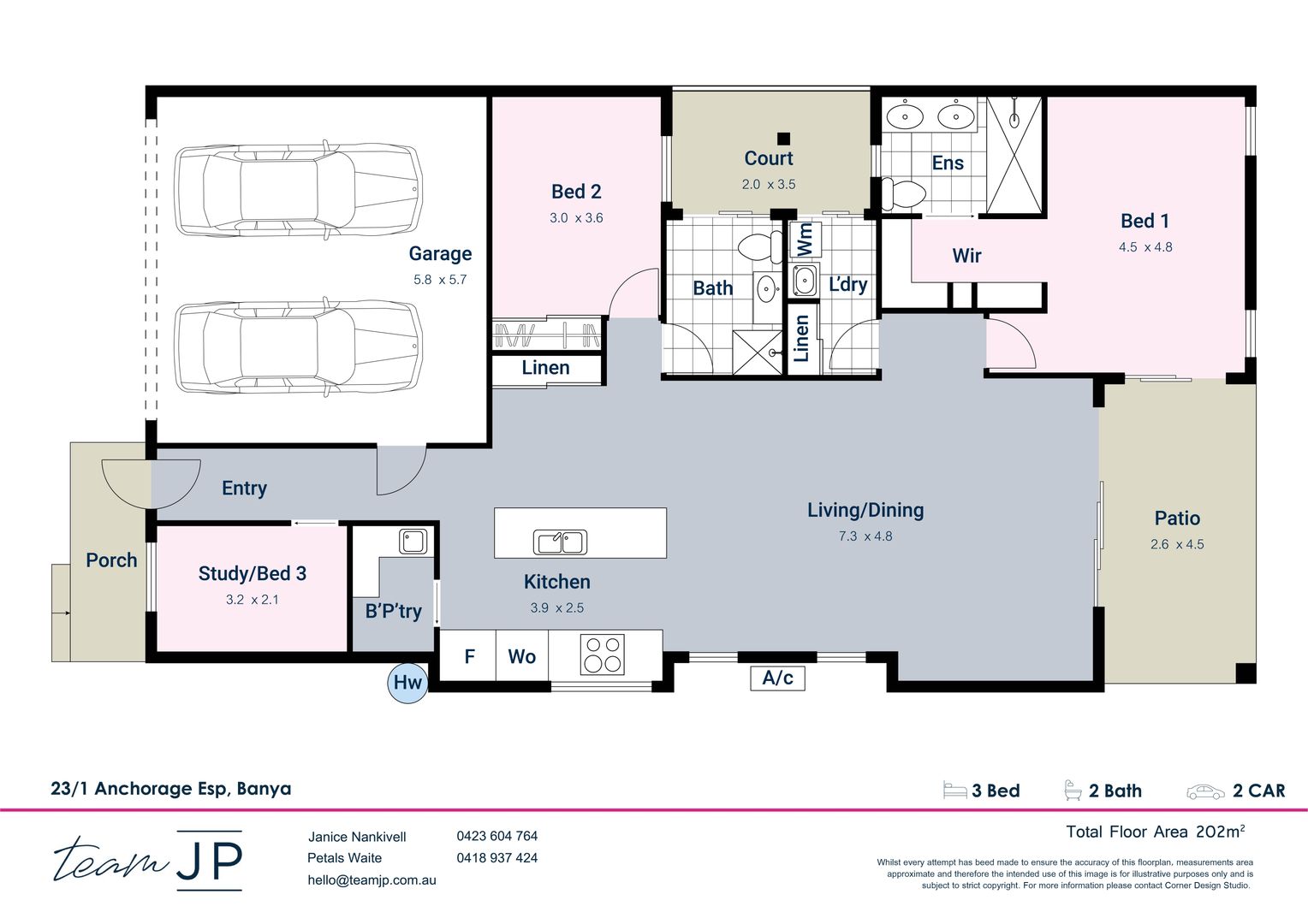 Halcyon Coves at BANYA - Home 23 - already built - ready for new Owners to buy today! Floor Plan - Moreton