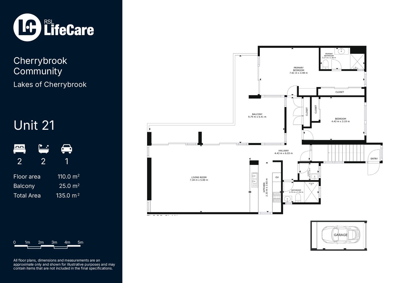 Light-filled 2 Bedroom Apartment with Spacious Balcony - Unit 21