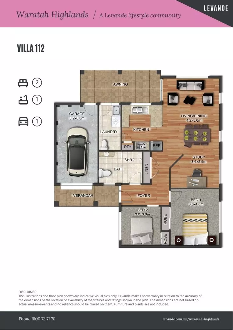 Established Villa 112/25 Tylers Road, Bargo, NSW