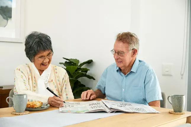 One parent needs care and the other doesn't? How they can continue to live together