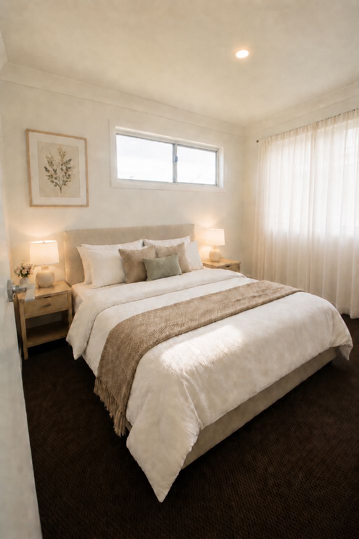 The Autumn is a two-bedroom home designed for effortless, low-maintenance living.