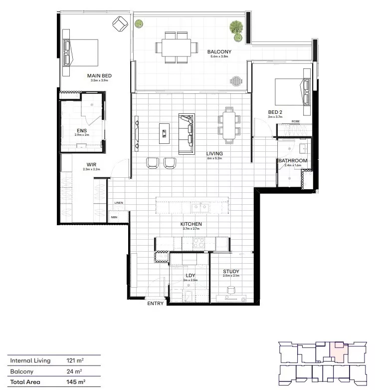 Luxury North Facing Apartment – Enquire Now