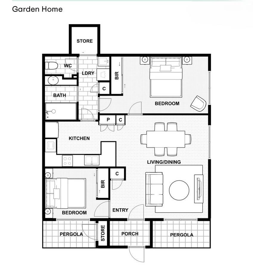 Elegantly Updated and Courtyard Charm