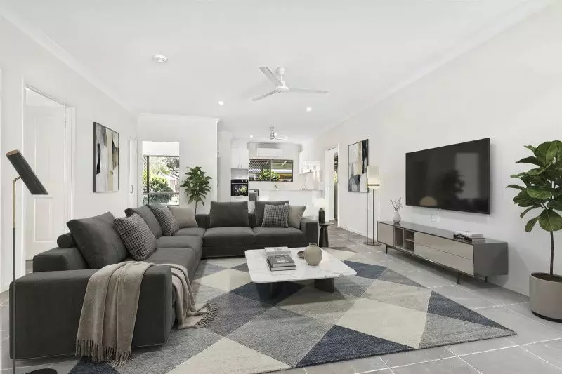 Two-bedroom villa with extra multi-use space