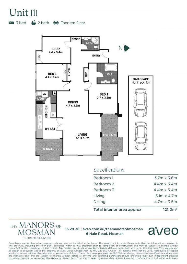 111/6 Hale Road Mosman, NSW 2088