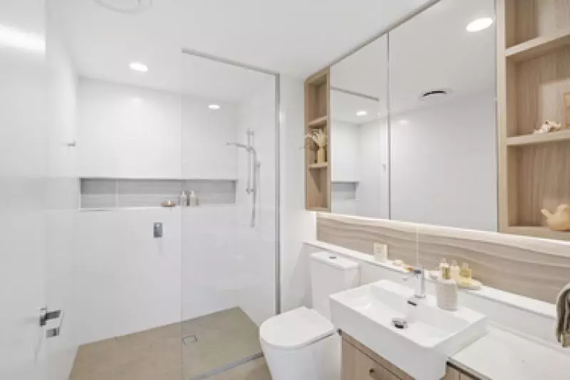 Light-filled north-facing terrace with bowling green views