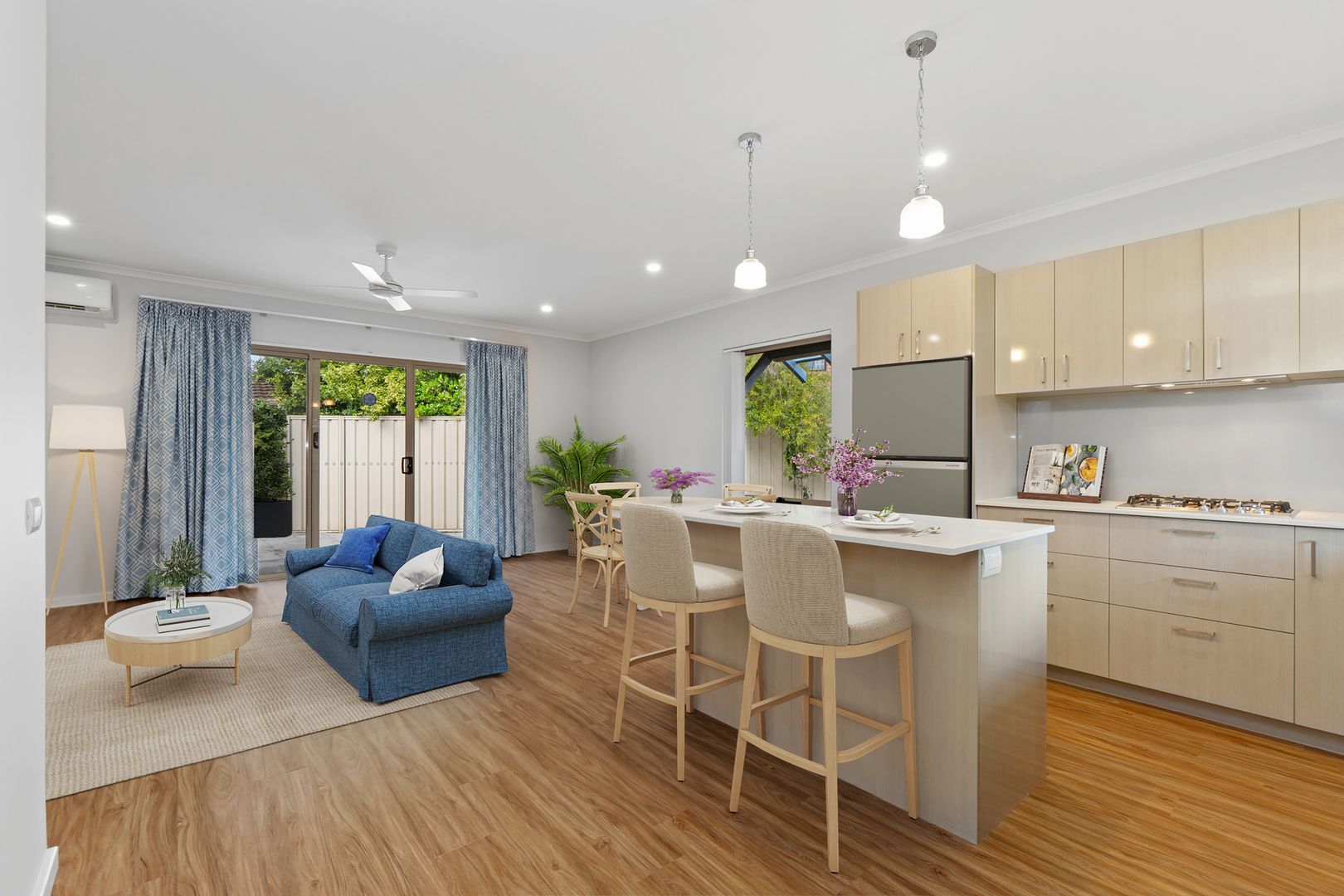 Perfect for those looking to downsize to a home with contemporary features