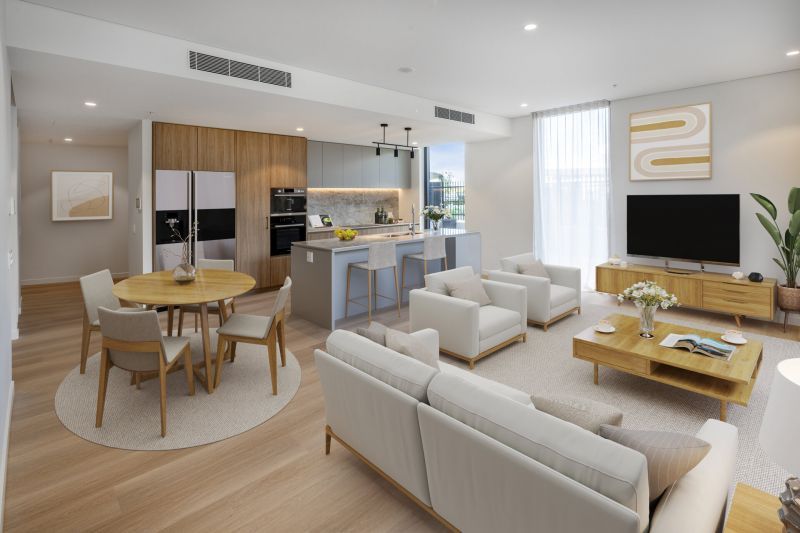 Expansive One-Bedroom Apartment with a Private Courtyard