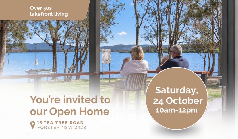 Join Us at Our Lakeside Forster Village Open Day