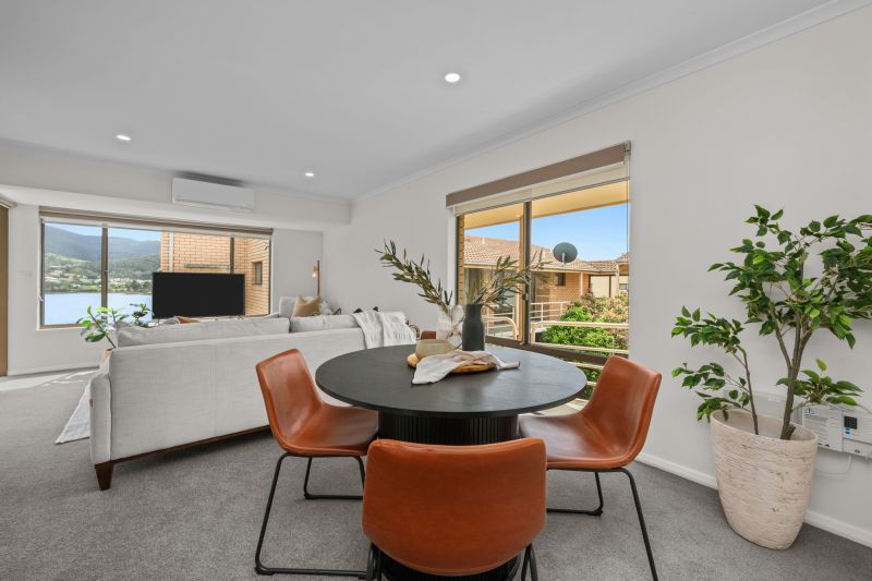 Modern villa with views of Bilton Bay