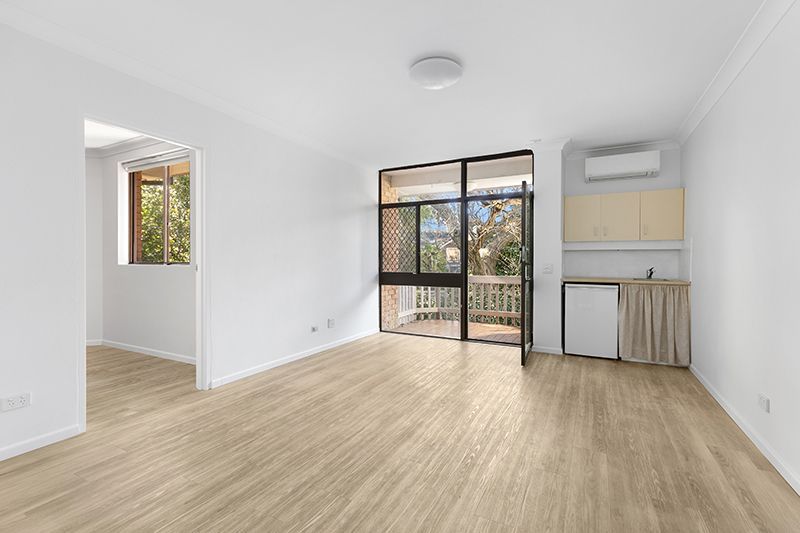 A private and quiet retreat overlooking lush green gardens. 