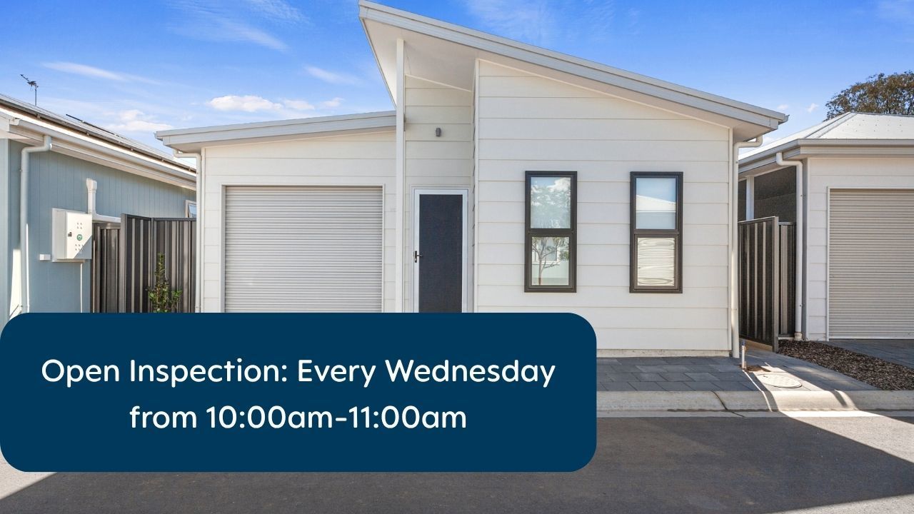 light-filled 2 bed home with skillion roof