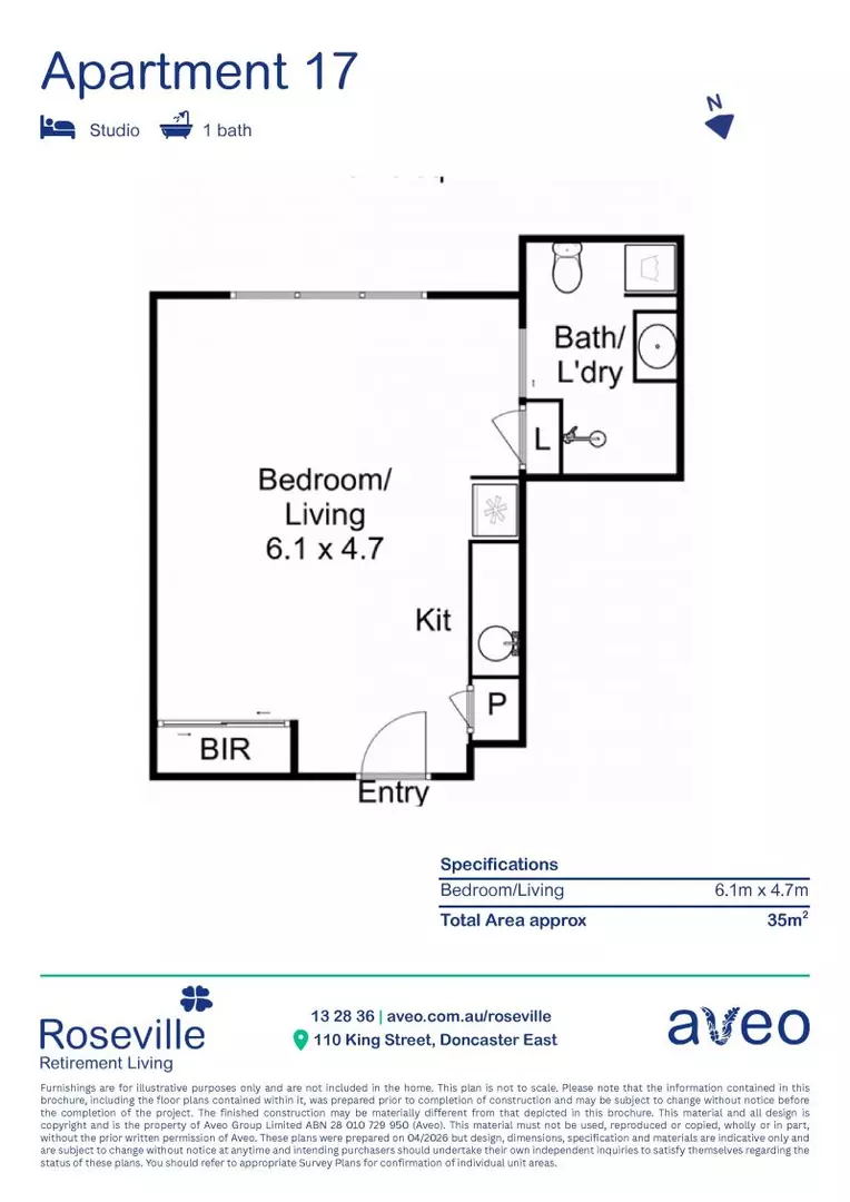 Modern apartment offering assisted living services