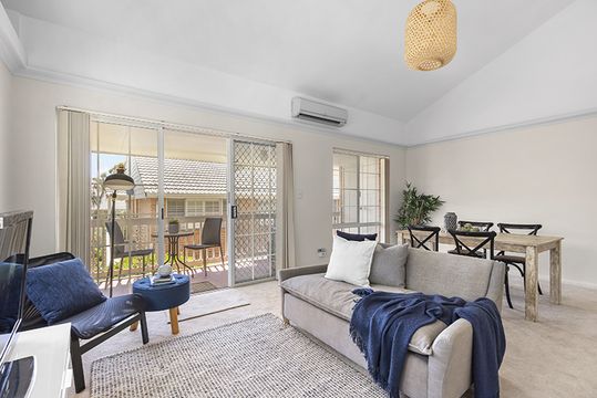 Upper level unit is centrally located in the perfect position near the clubhouse.