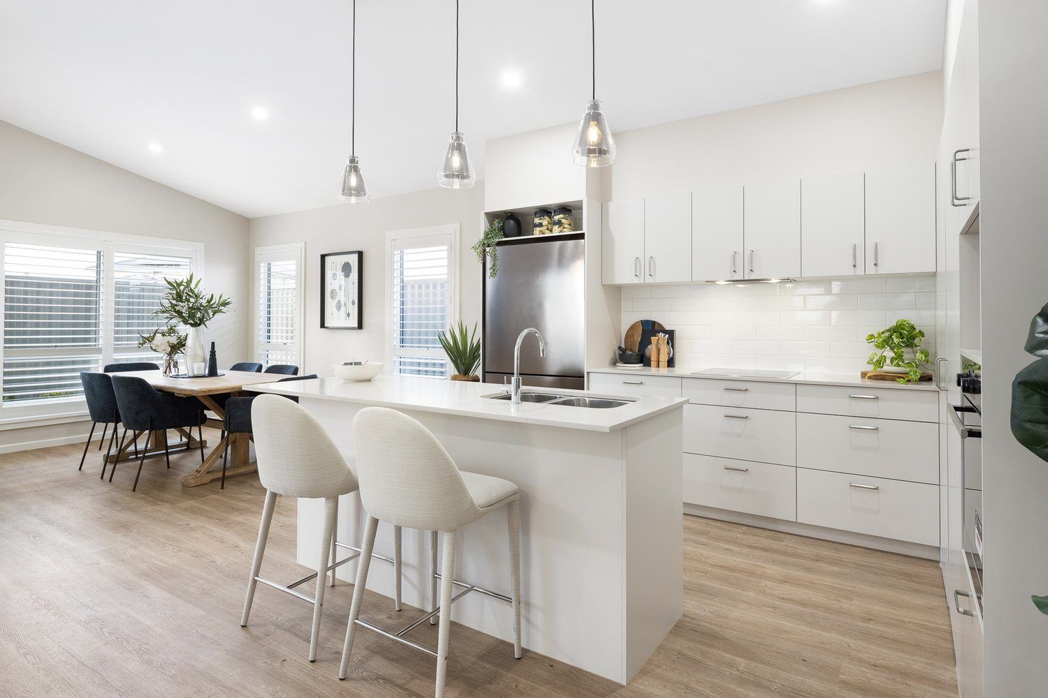 Elegant open plan living to relax and enjoy