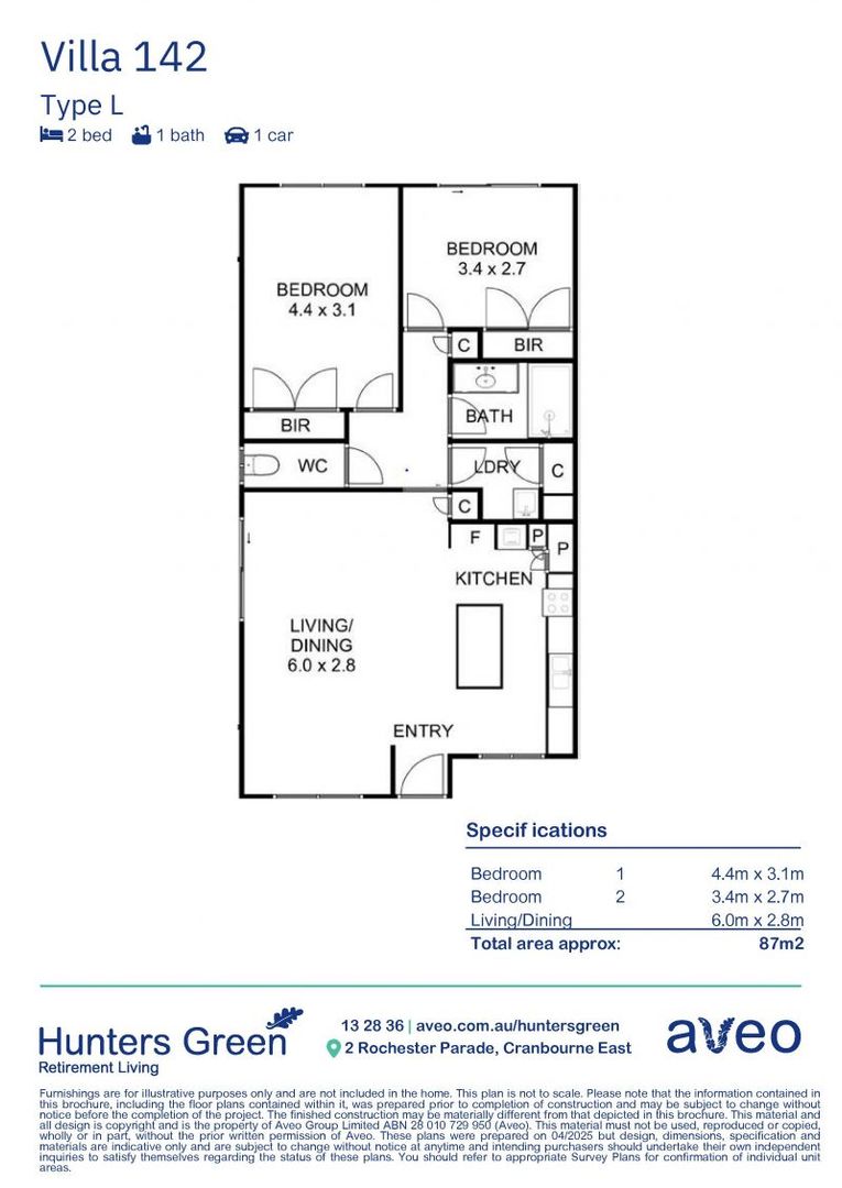 Discover serene living in this fully upgraded two-bedroom villa