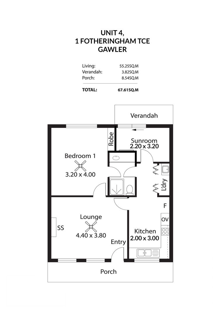Spacious One Bedroom +Sunroom - Great Location