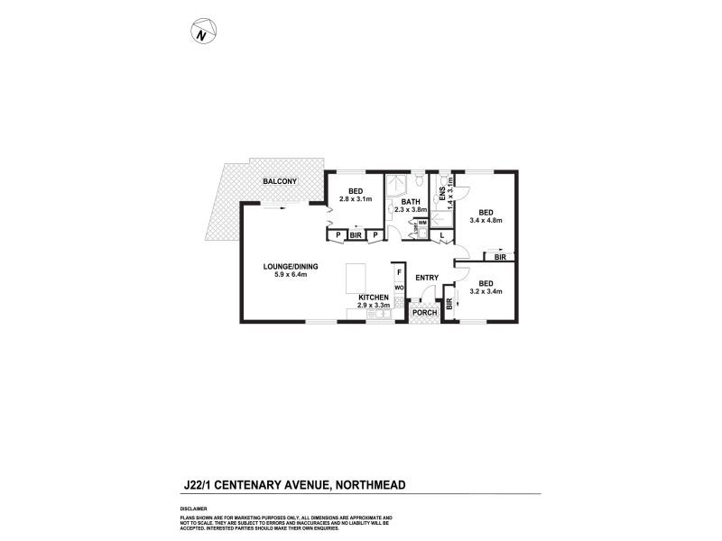 Garden facing ground level unit