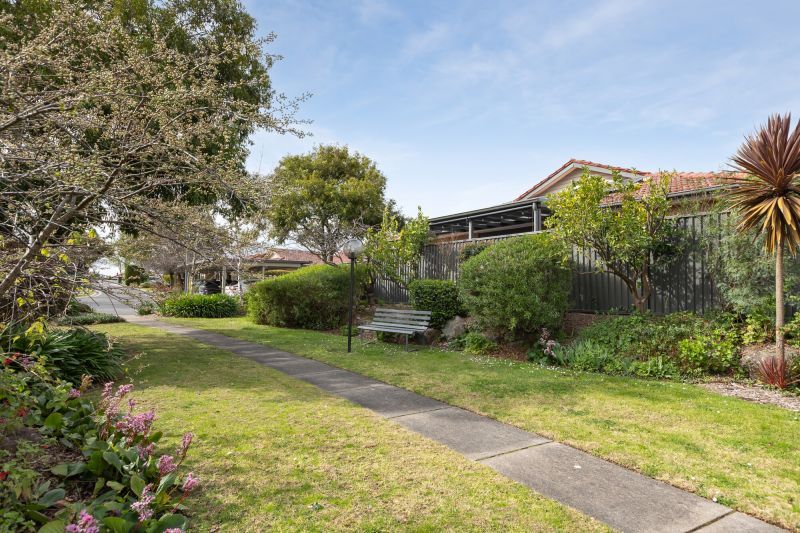 North-facing two-bedroom villa with private backyard