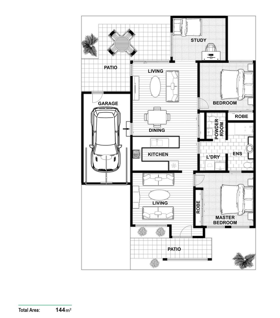 Modern Elegance, Spacious Living and Prime Village Location