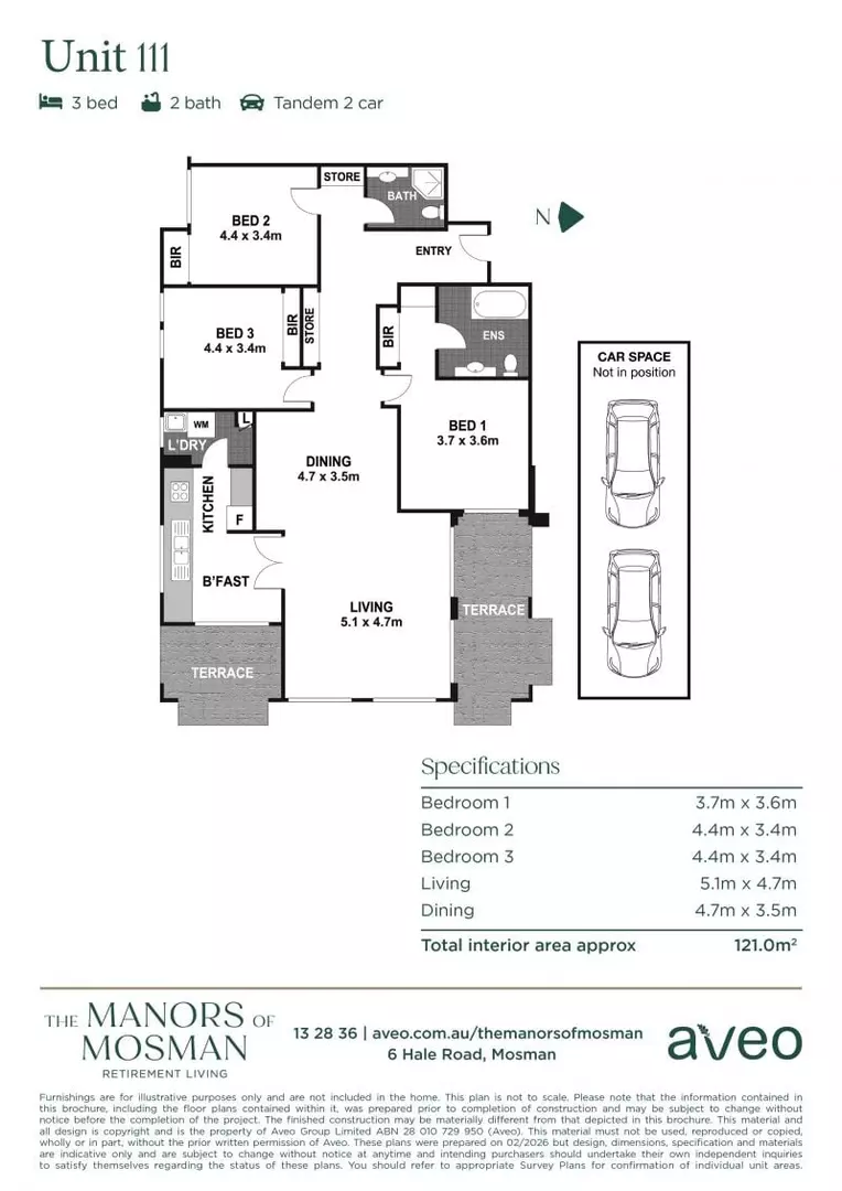 111/6 Hale Road Mosman, NSW 2088