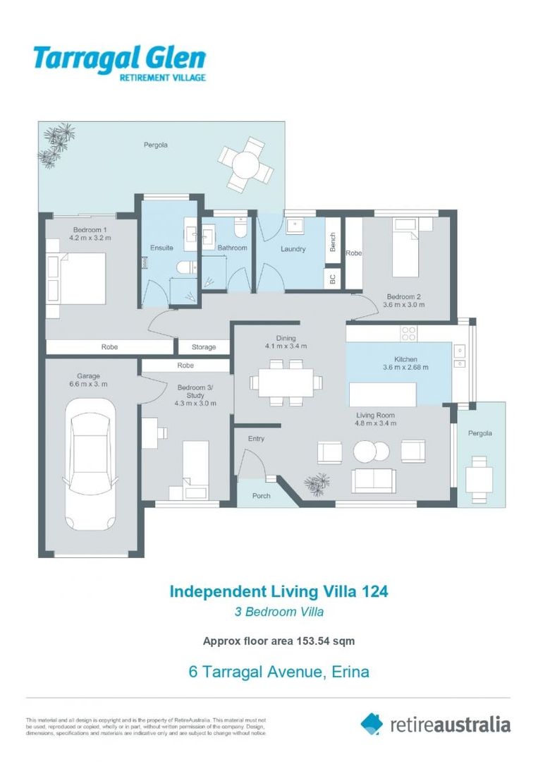 Tropical rainforest location. 