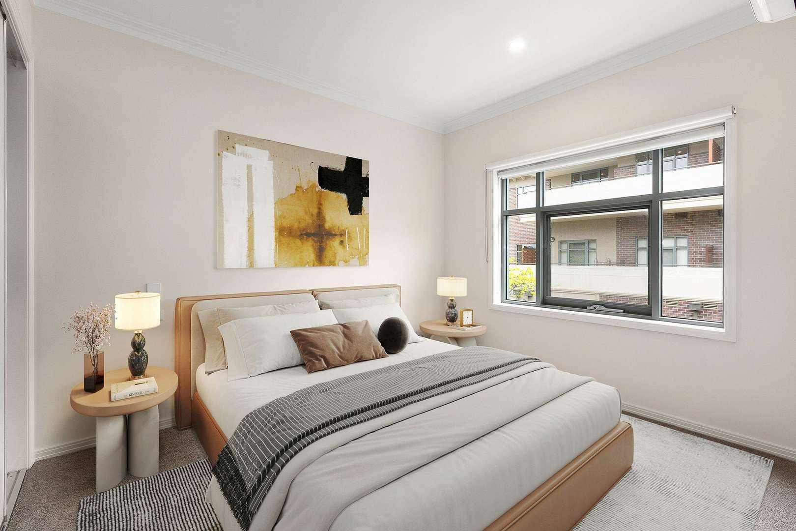 North Facing views - Level 3 one-bedroom apartment